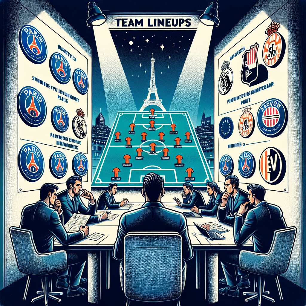 Analyse des compositions pour Paris SG contre PSV Eindhoven en Ligue des Champions