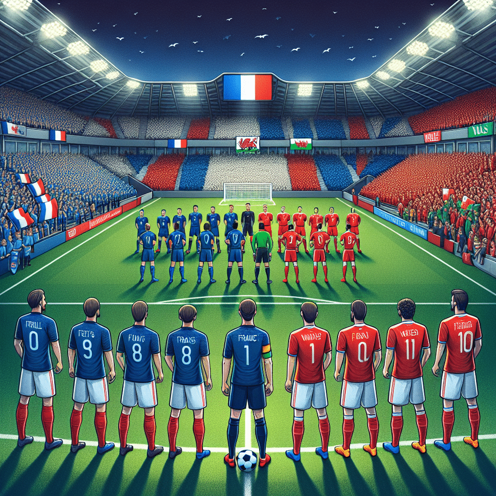 France affronte le Pays de Galles : compositions des équipes