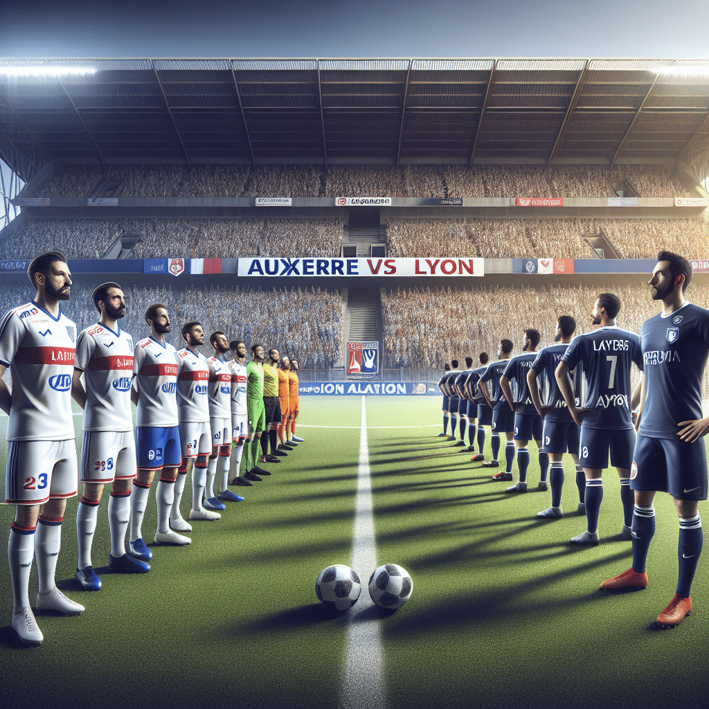 Les compositions des équipes pour Auxerre-Lyon