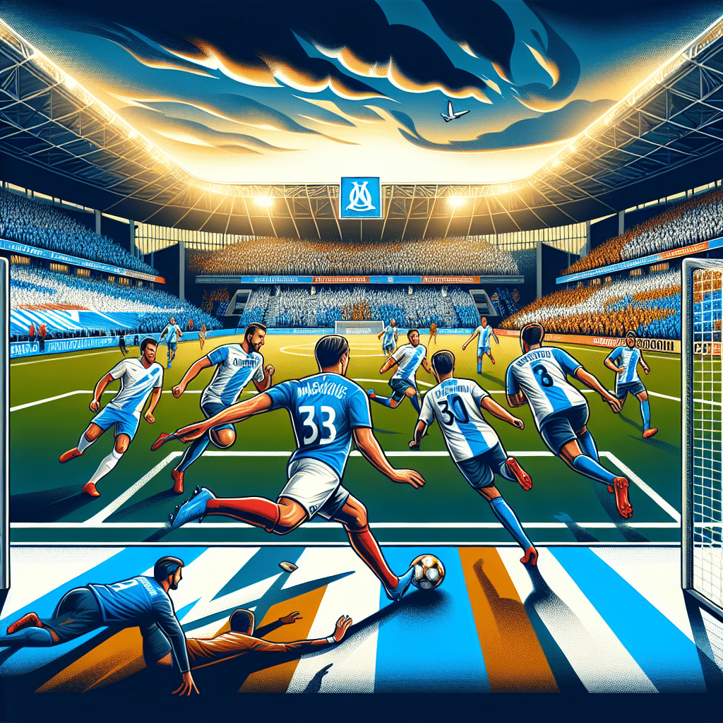 Le parcours dominant de l'Olympique de Marseille contre Brest
