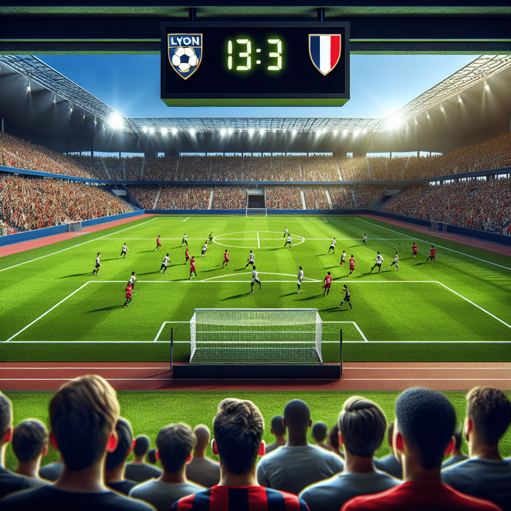 Match nul entre Lyon et Angers à la pause
