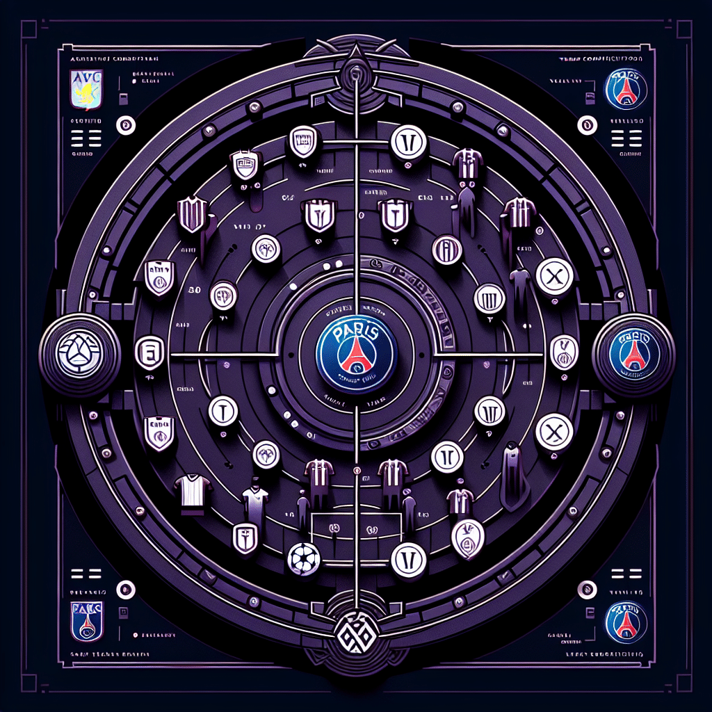 Aston Villa contre Paris SG : Analyse des compositions d'équipe