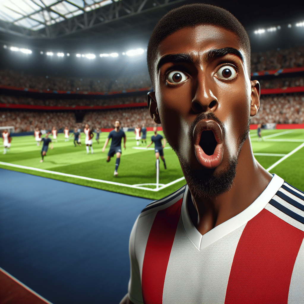 la surprise d'okafor face à manchester united