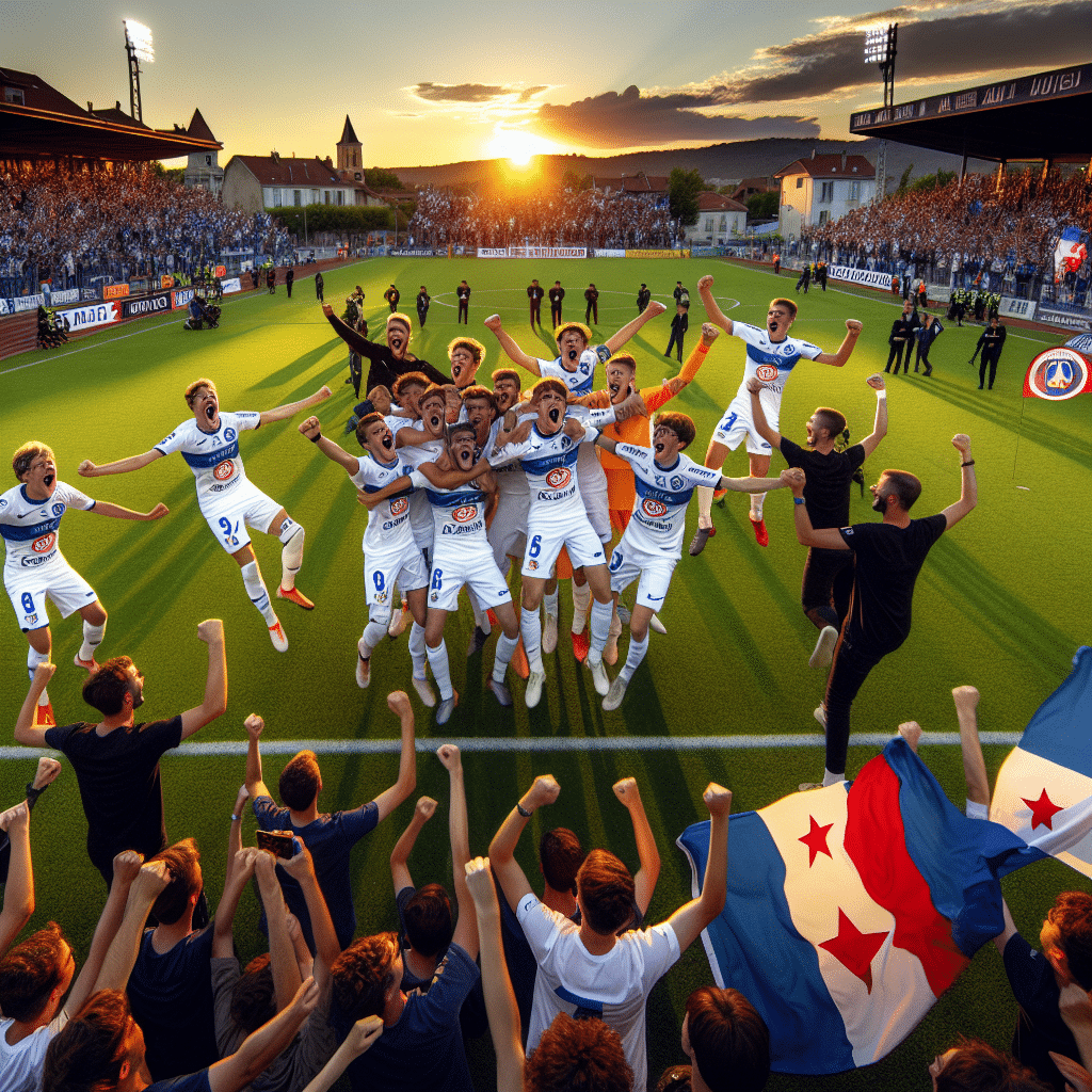 AJ Auxerre se qualifie brillamment pour les prochaines étapes de la Youth League