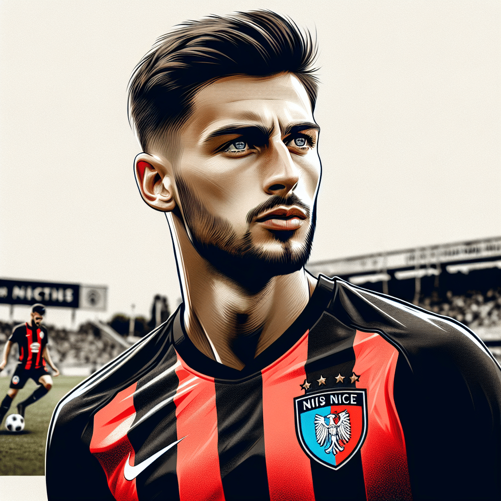 Jonathan Clauss, un joueur clé de Nice absente pour plusieurs semaines