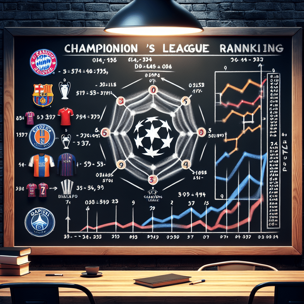 Analyse du classement de la Ligue des Champions