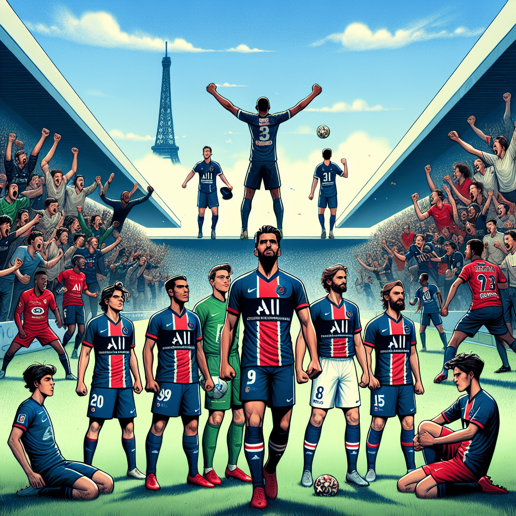 Le Paris Saint-Germain s'impose avec brio contre Lille