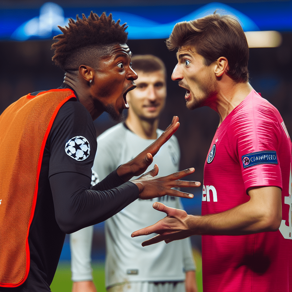 Les échanges amusants entre Dembélé et Mac Allister lors de la Ligue des champions