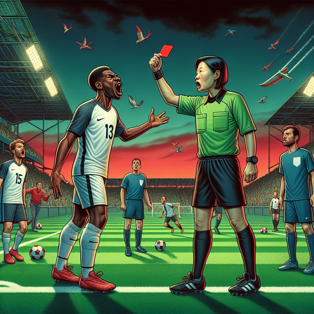Sanctions pour des comportements inappropriés dans le football