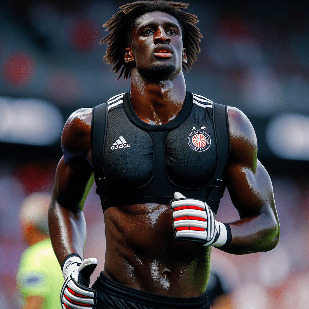 Jean-Philippe Mateta fait son retour sur le terrain avec une protection