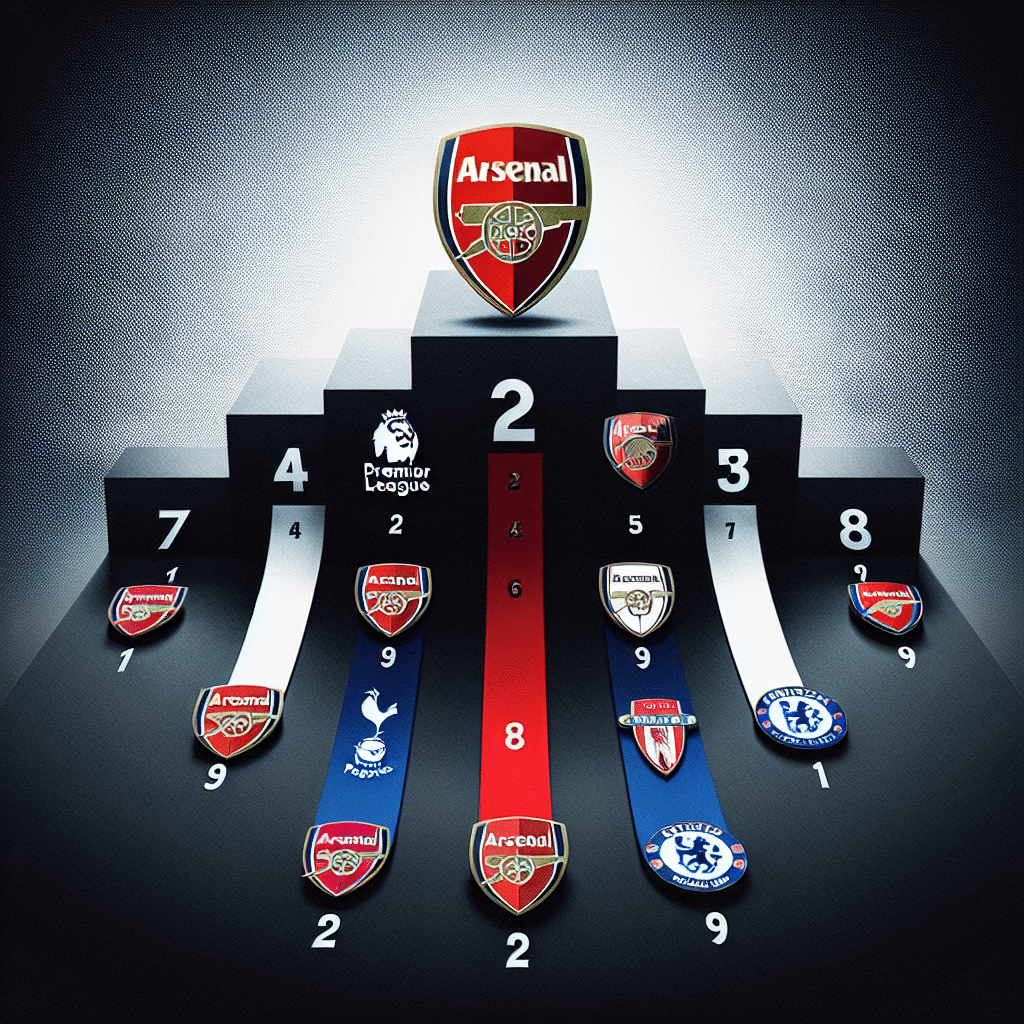 Arsenal prend la tête de la Premier League