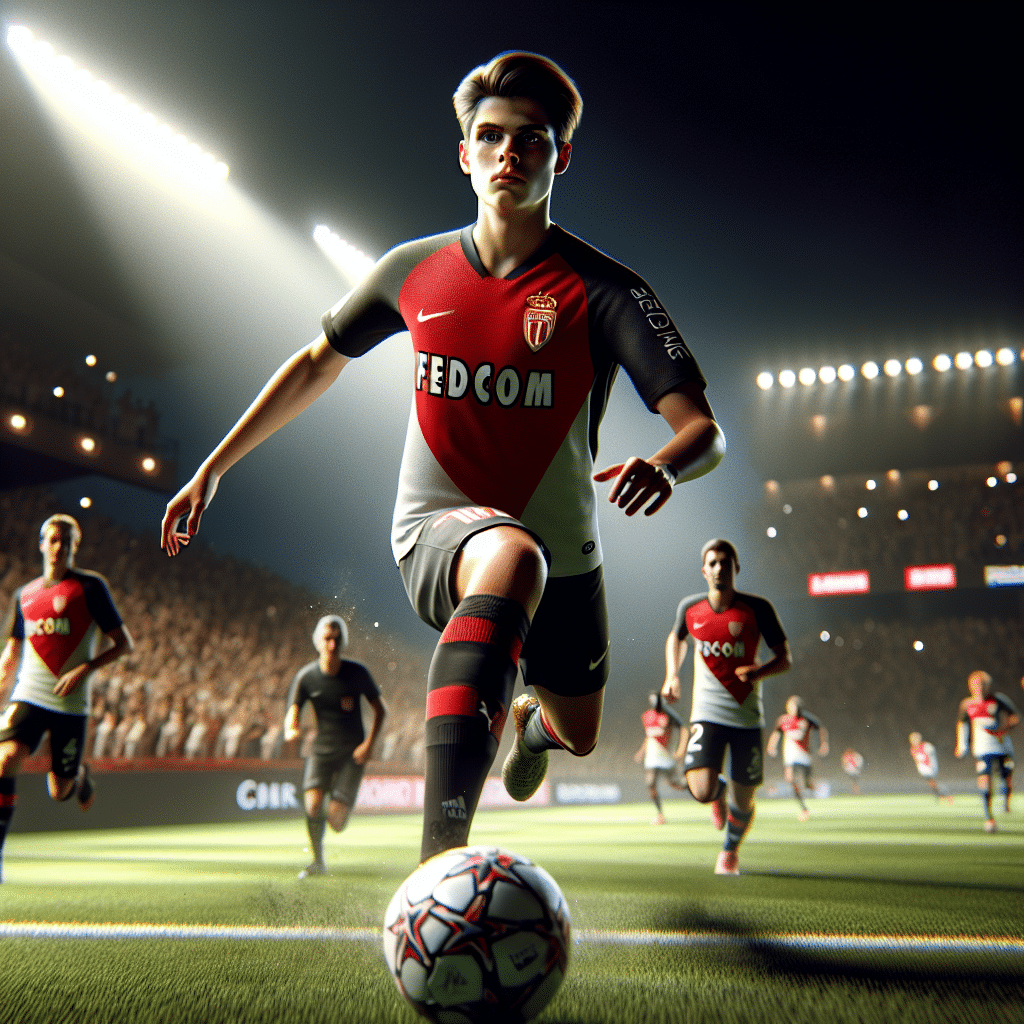 Lucas Michal : la pépite de Monaco convoitée par plusieurs clubs de L1