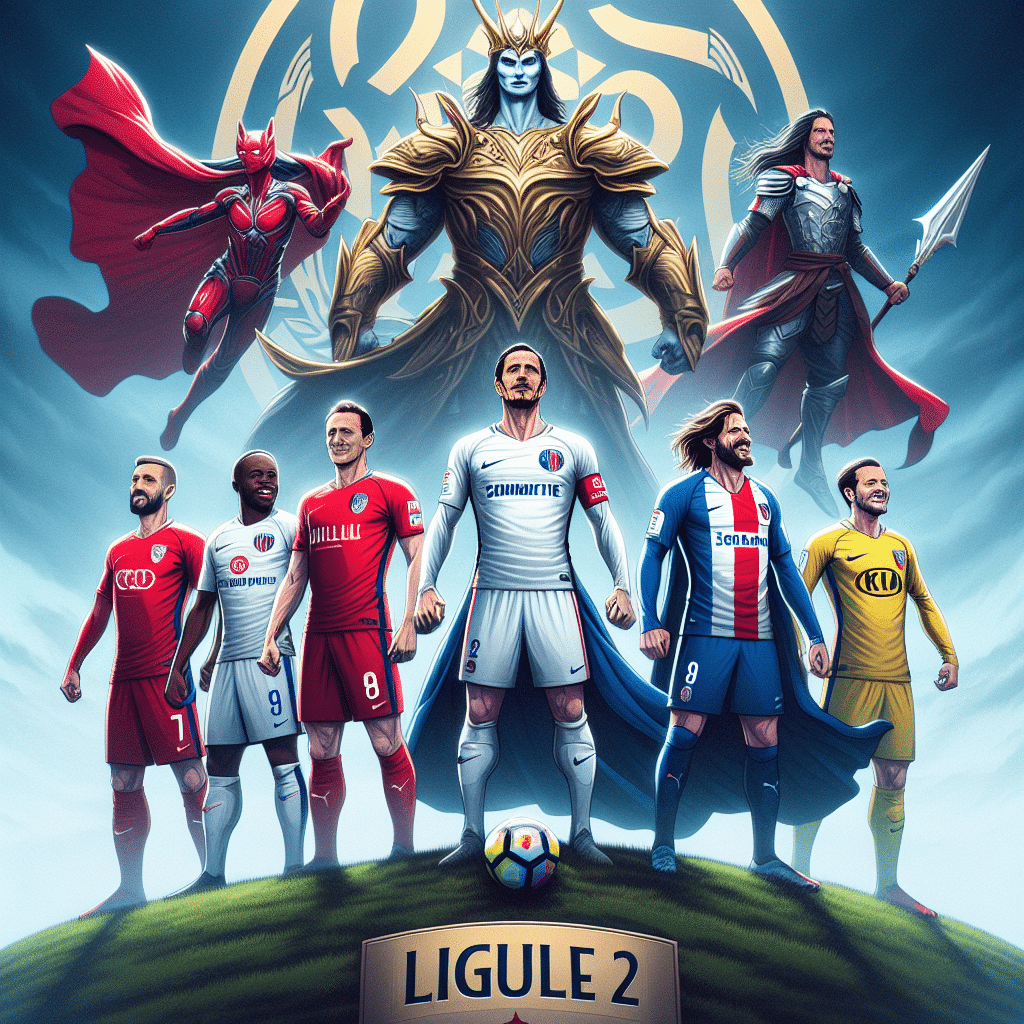 Le classement actuel de la Ligue 2