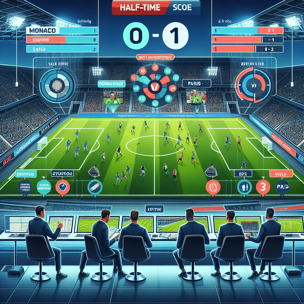 Analyse du match : Monaco 0-1 Paris SG (mi-temps)