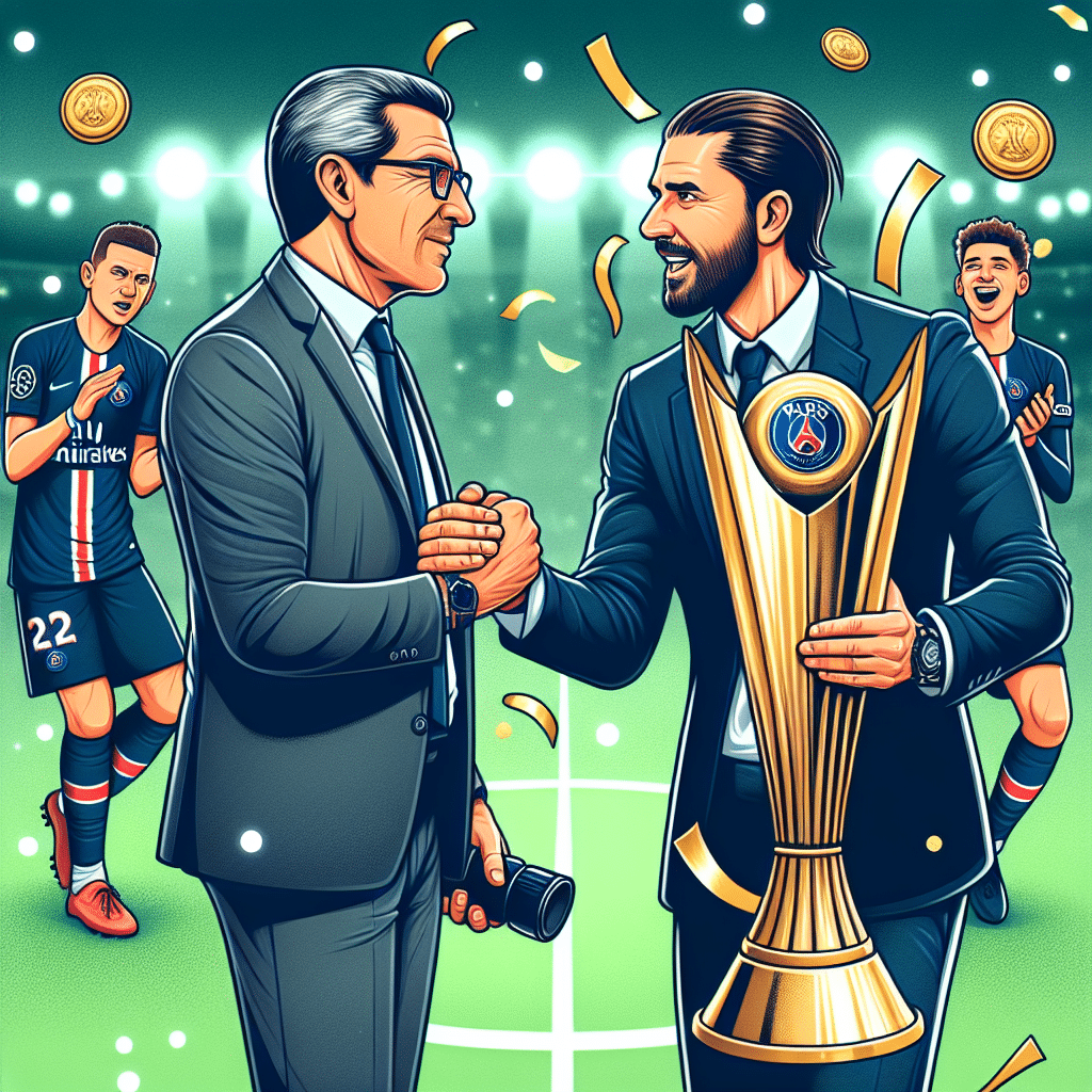 Dujeux félicite le Paris Saint-Germain pour son titre de champion