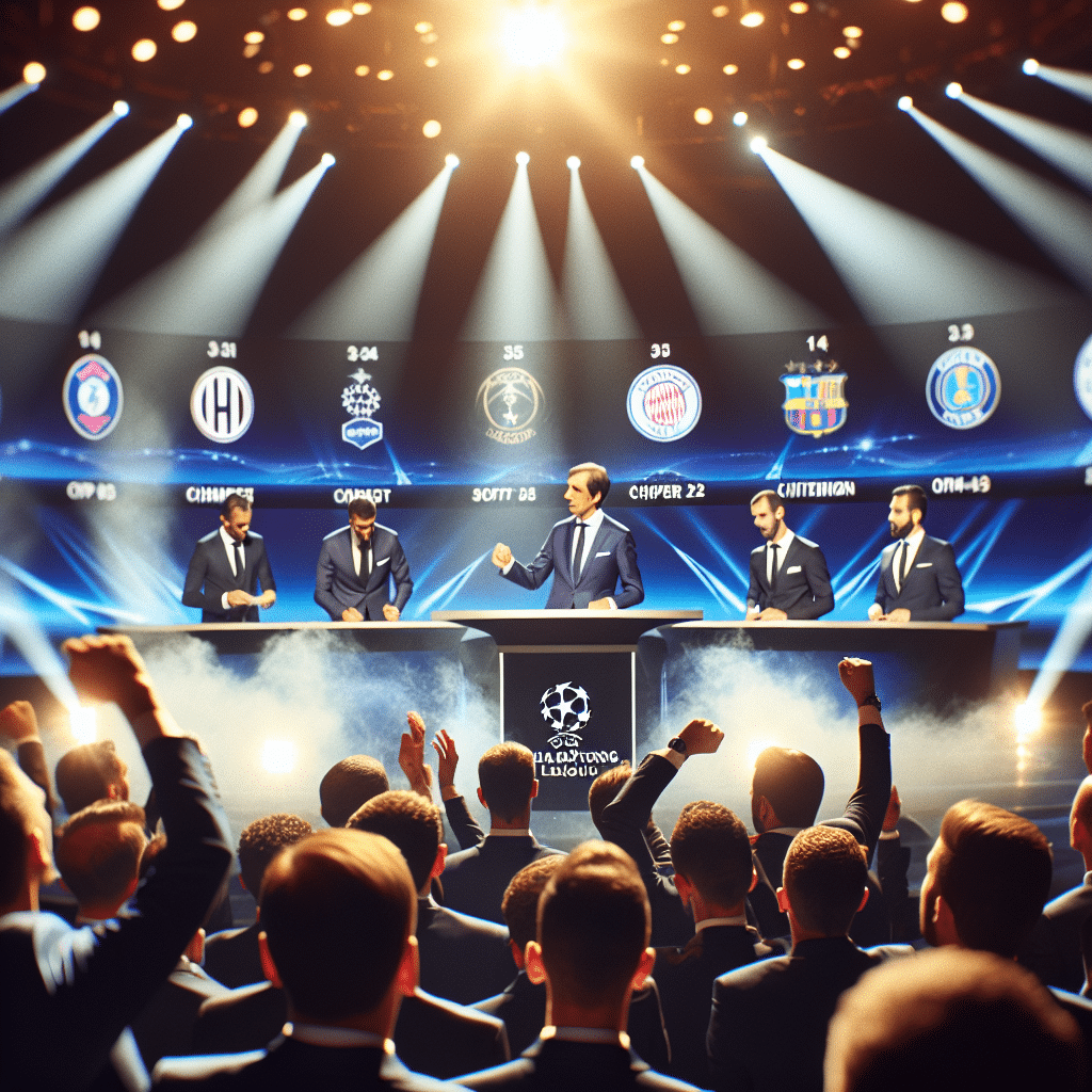 Tirage au sort de la Ligue des Champions : Excitations et Émotions en Direct