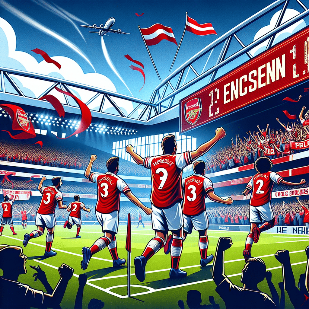 Arsenal enchaîne les victoires en Premier League