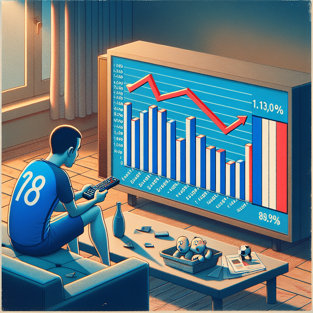 Audiences télévisées des Bleus : une légère baisse constatée