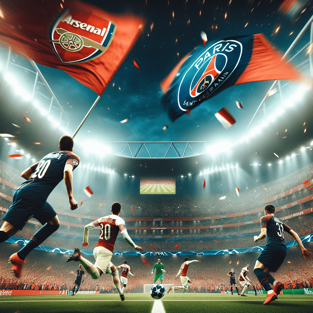 Le duel tant attendu entre Arsenal et le PSG en finale de la Ligue des champions