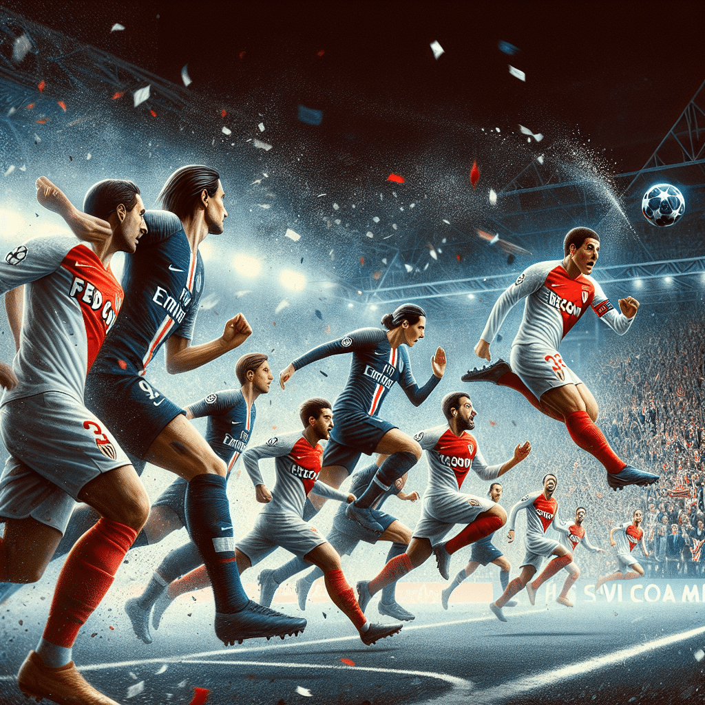 Les enjeux du barrage aller de la Ligue des Champions : Monaco contre Paris SG