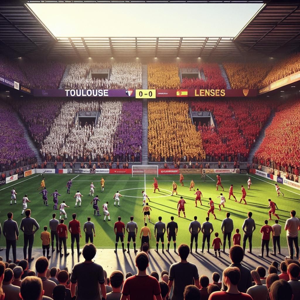 Match nul au Stadium : Toulouse et Lens se neutralisent