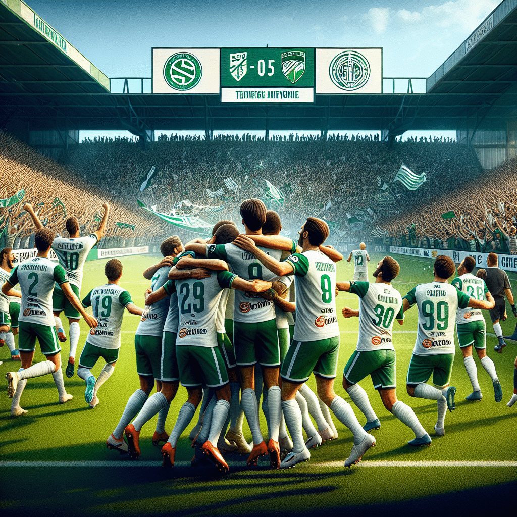 L'AS Saint-Étienne : Une victoire qui donne de l'élan