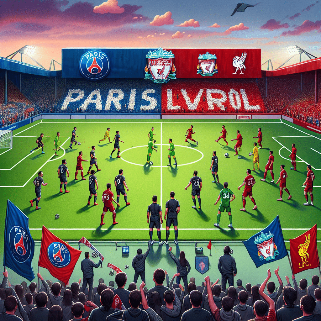 Paris SG contre Liverpool : Composition des équipes et enjeux