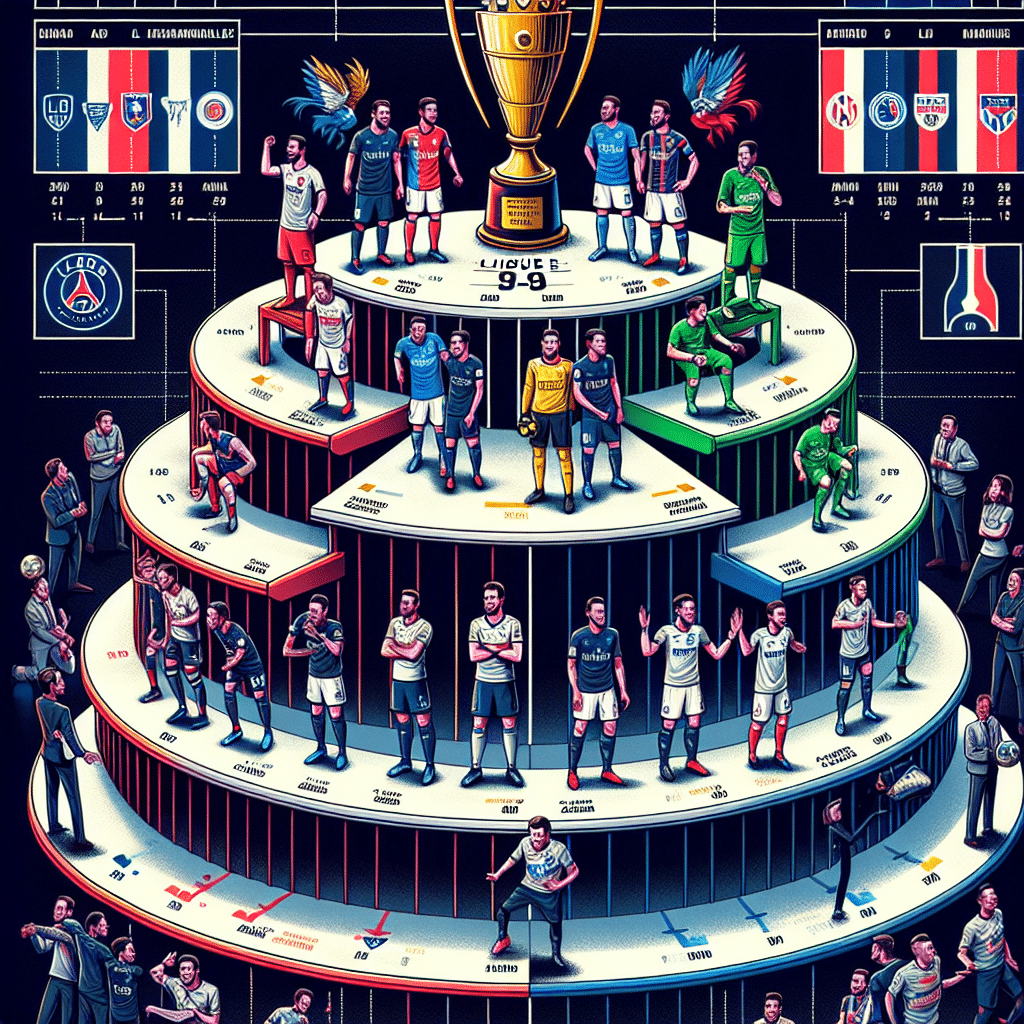 Classement provisoire de la Ligue 1 : état des lieux