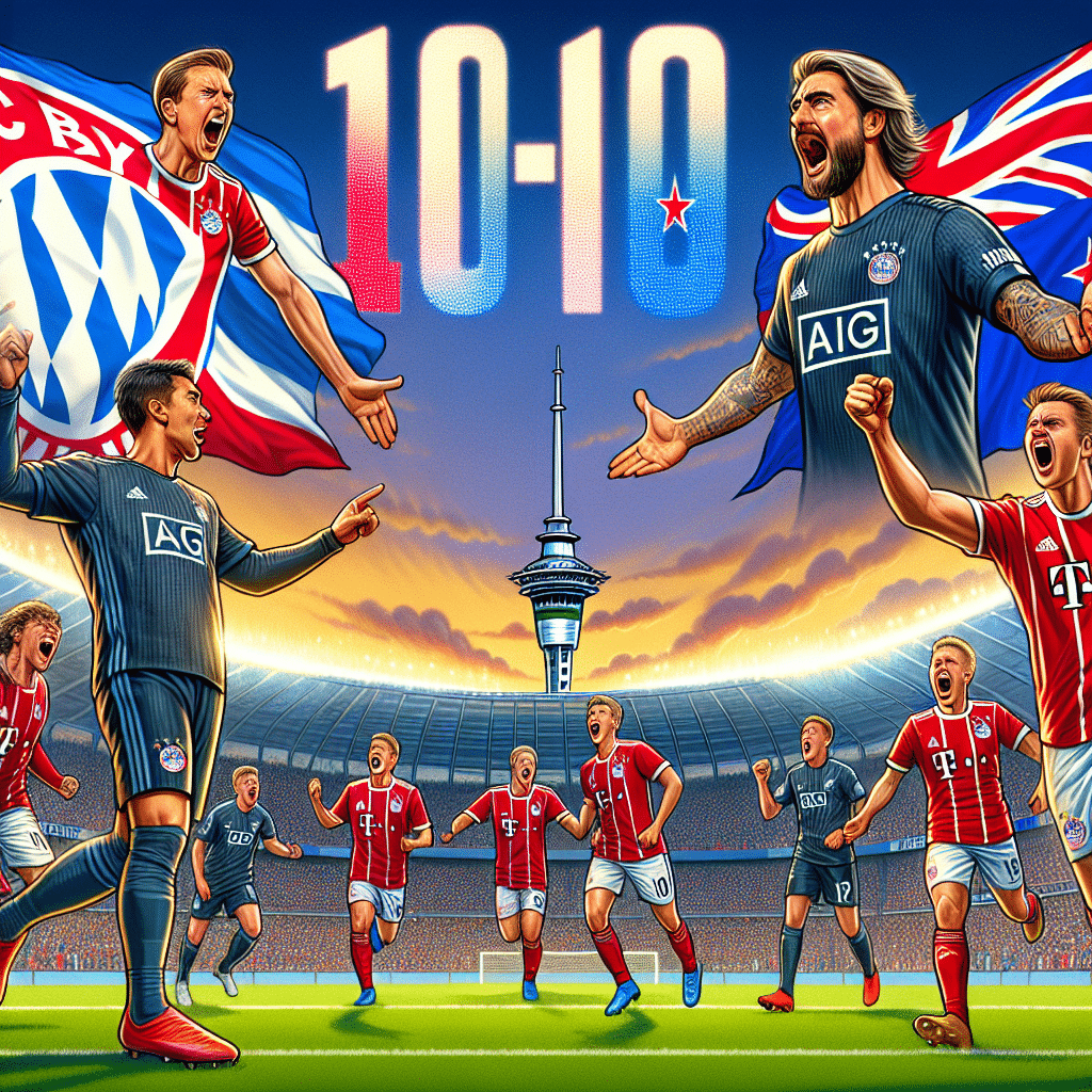 Le Bayern Munich écrase Auckland City : une victoire éclatante de 10-0