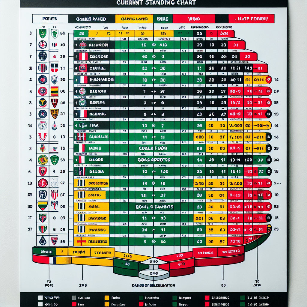 Le classement actuel de la Ligue 1