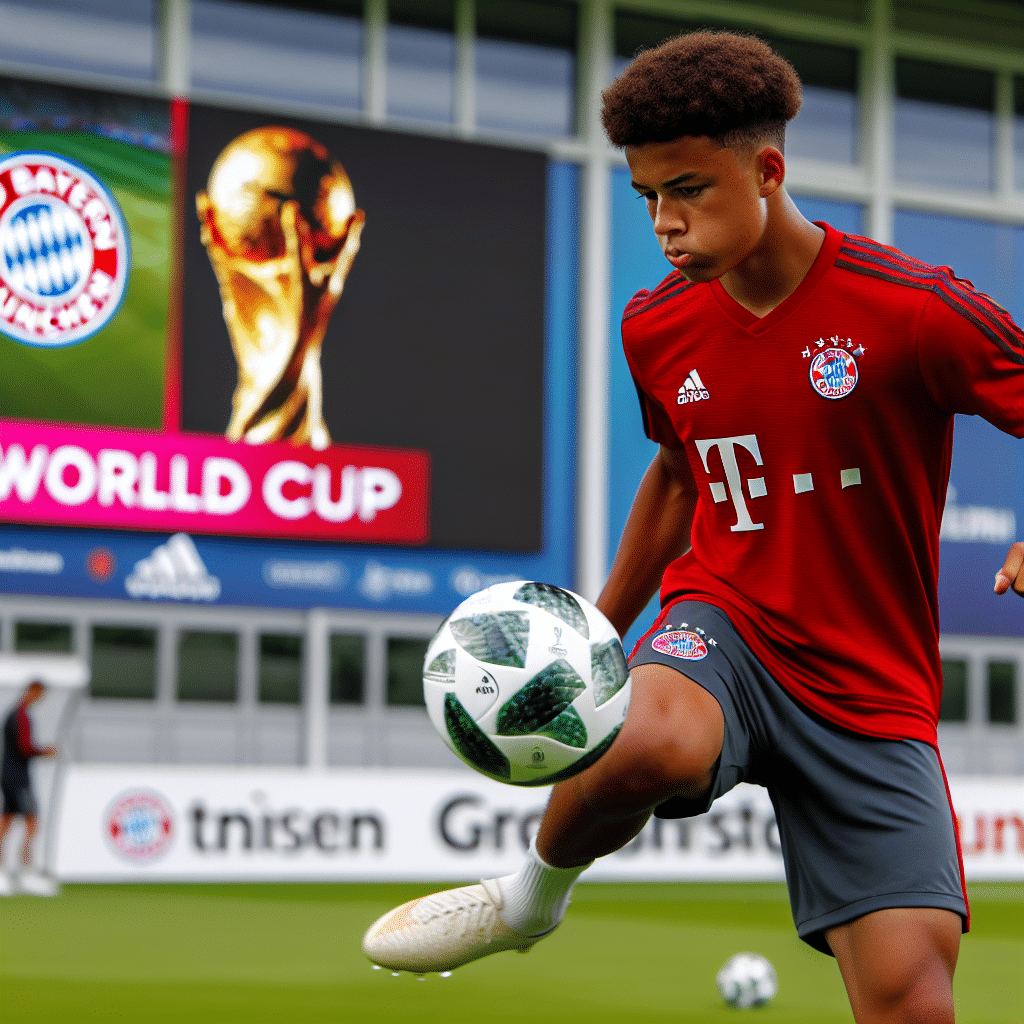 Bayern Munich : Musiala se fixe des objectifs ambitieux pour la Coupe du Monde