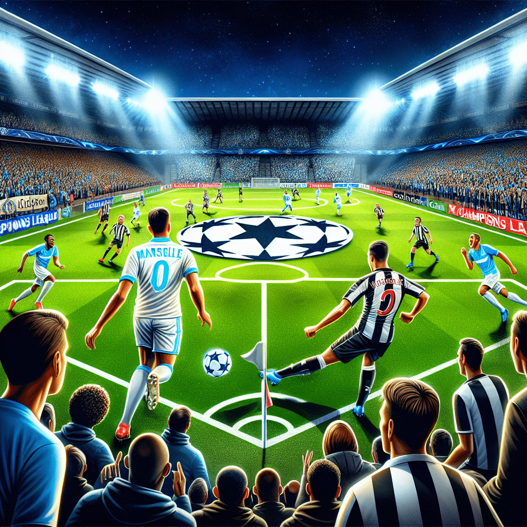 Match de Ligue des champions : Marseille face à Newcastle