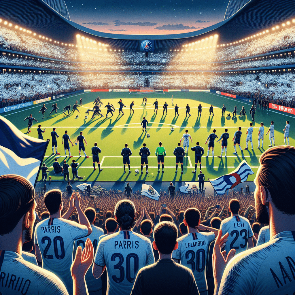 Anticipation du choc entre le Paris SG et le Real Madrid
