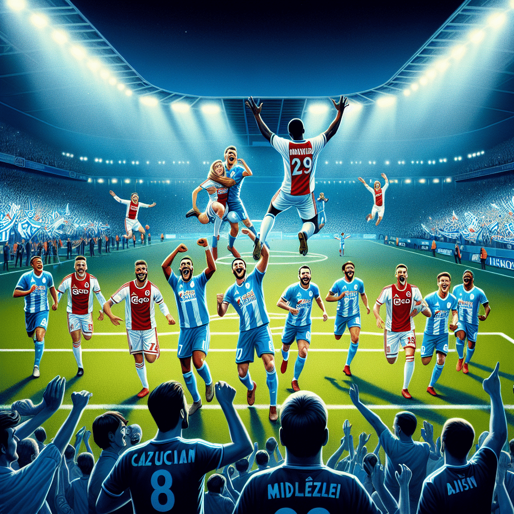 Une victoire éclatante pour l'Olympique de Marseille contre l'Ajax