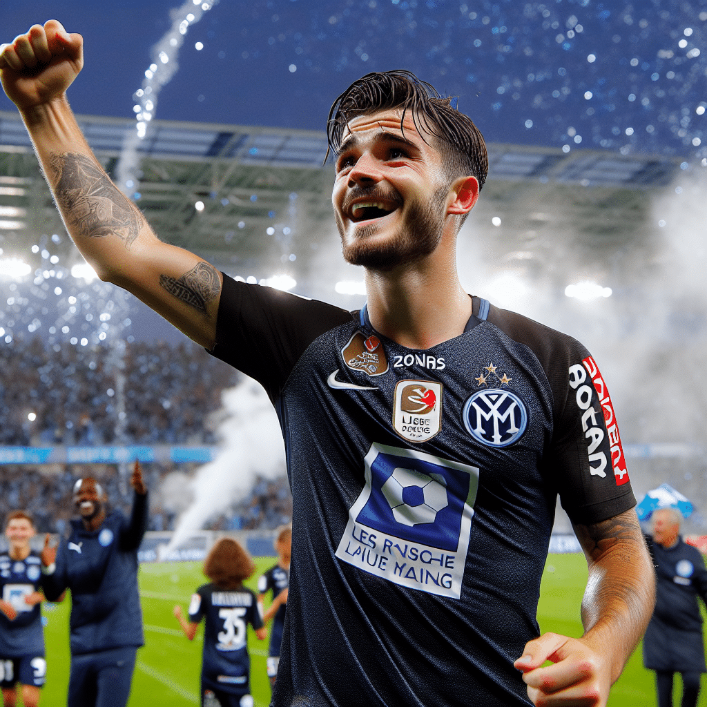 Marin célèbre sa première titularisation en Ligue 1