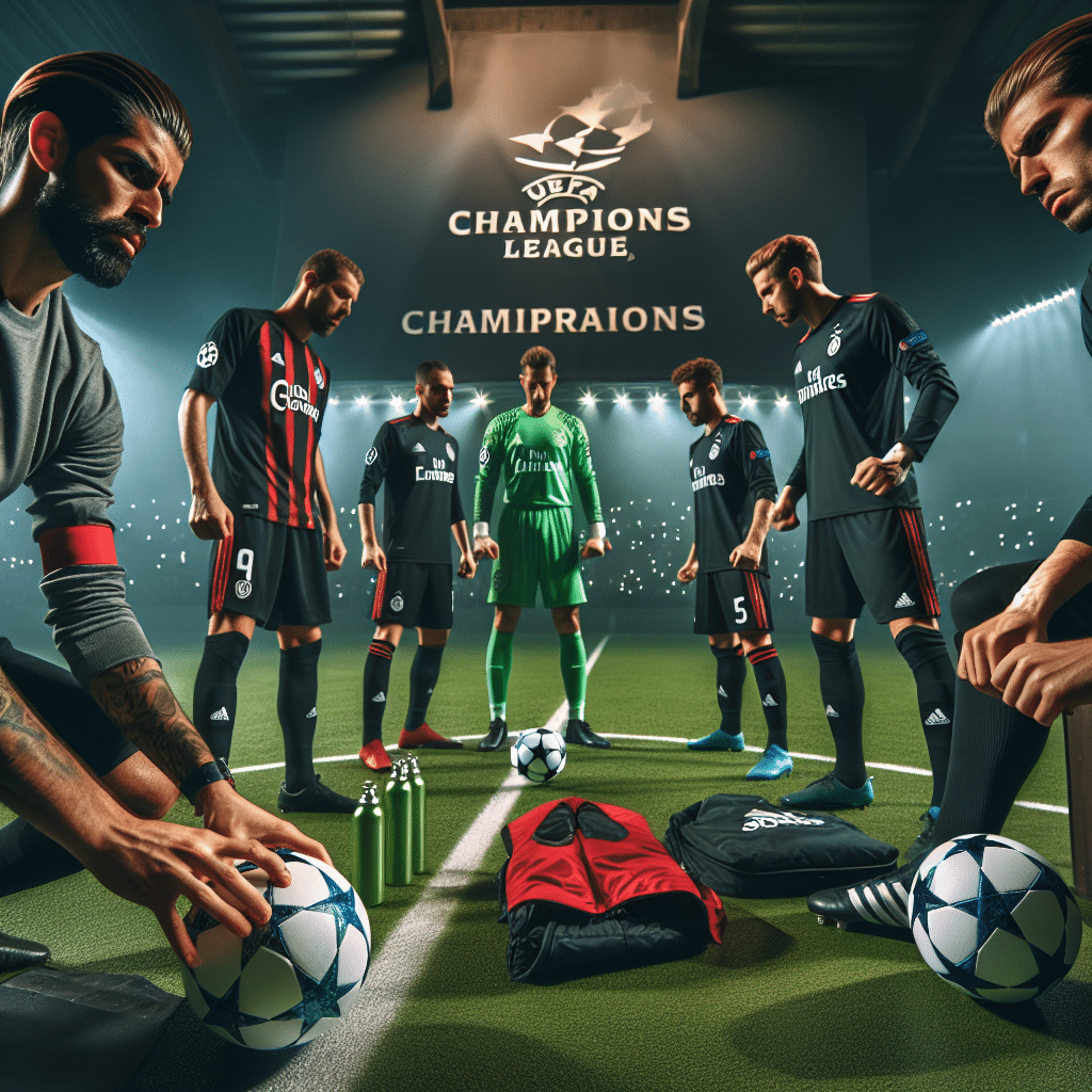 Préparation pour le choc Real Madrid - Monaco en Ligue des Champions