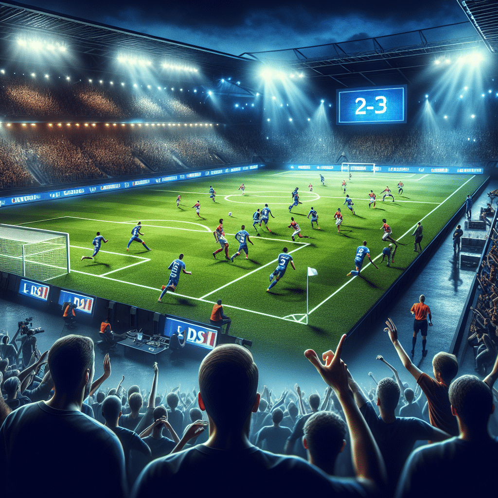 Lorient mène face à Marseille à la mi-temps