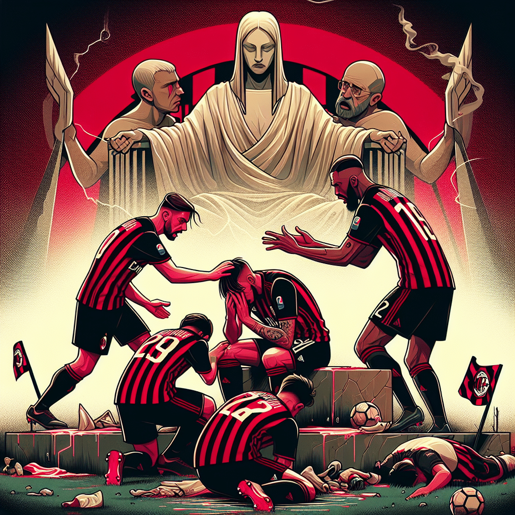 Les déboires du Milan AC en Serie A