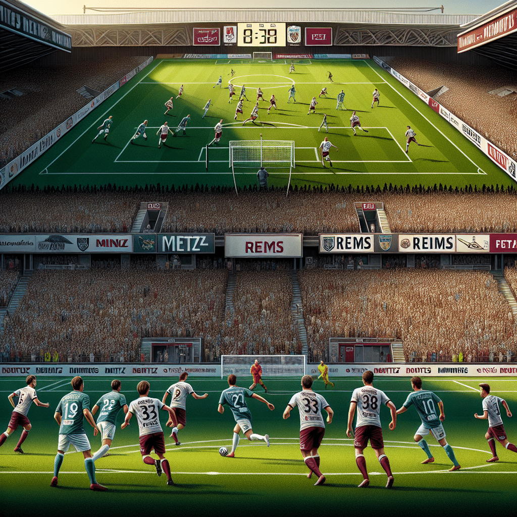 Match aller des barrages d'accession : Metz et Reims font match nul
