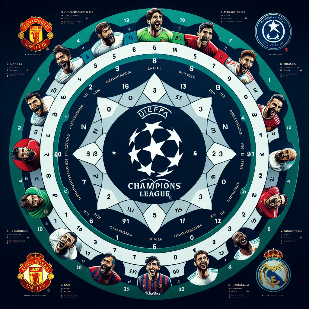 Classement actuel de la Ligue des Champions