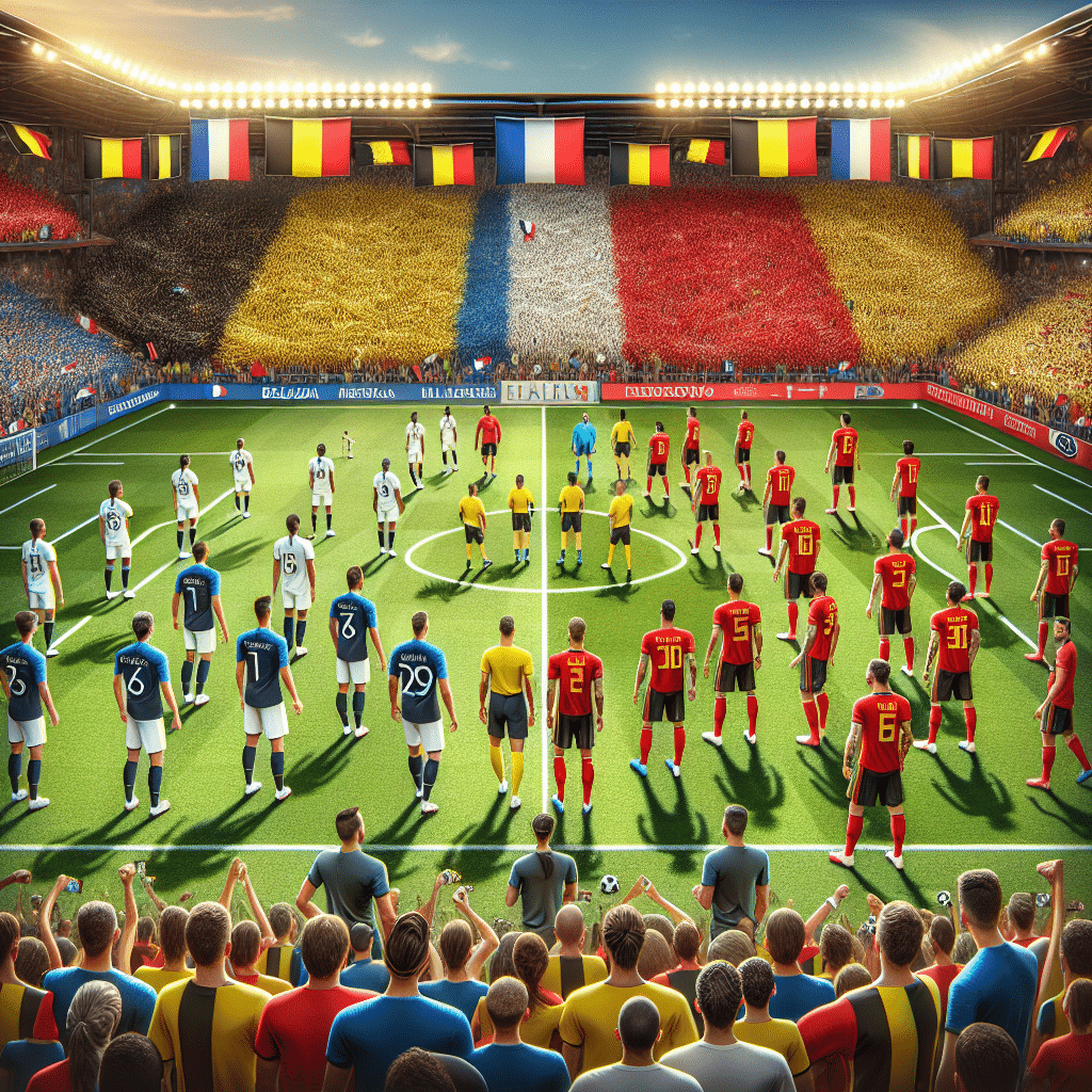 Les compositions des équipes pour le choc Belgique-France