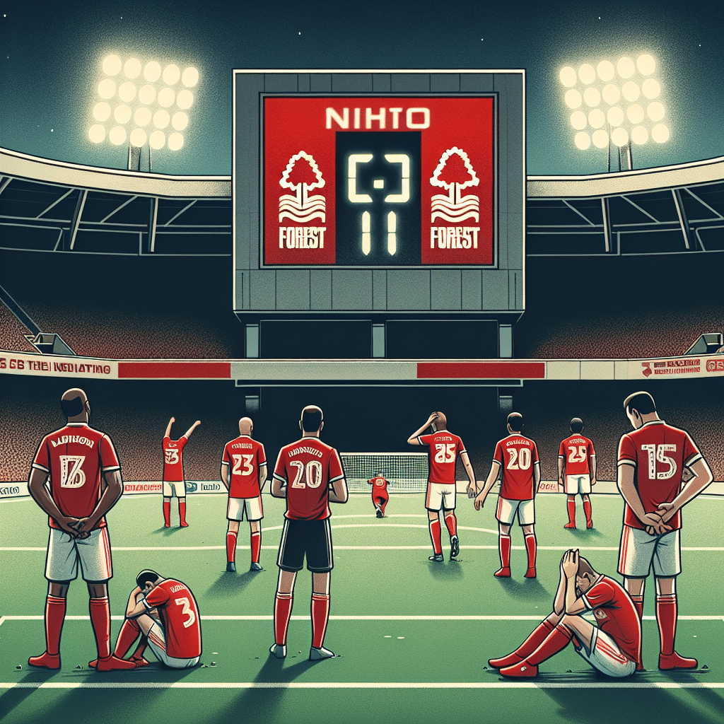 Nottingham Forest : une contre-performance qui coûte cher