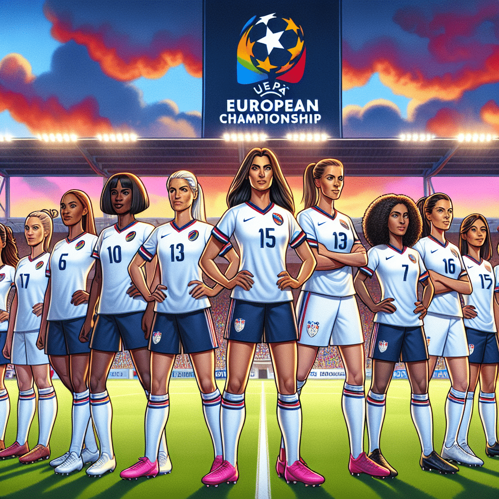 La sélection féminine pour l'Euro 2025